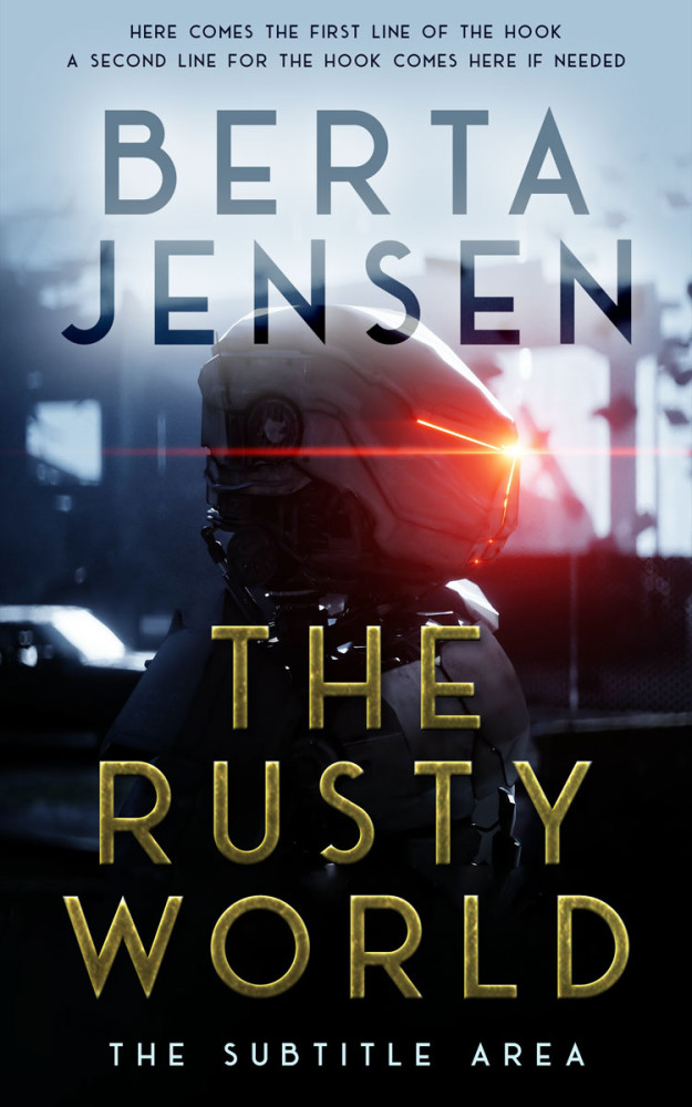 Front view of Thunder #26418 - Premade Apocalyptica Book Cover | BookCoverZone