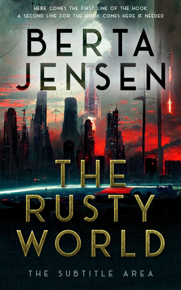 Front view of Rodeo Dust #26422 - Premade Apocalyptica Book Cover