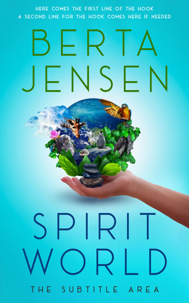 Front view of Java #26431 - Premade Nature Book Cover