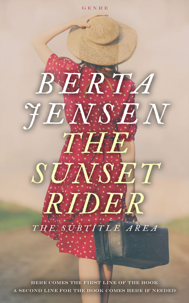 Front view of Vanilla #26445 - Premade Historical Book Cover