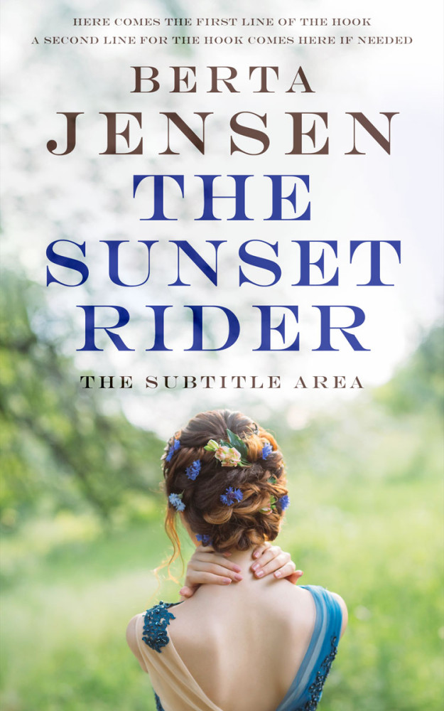 Front view of Moon Mist #26447 - Premade Literary Fiction Book Cover