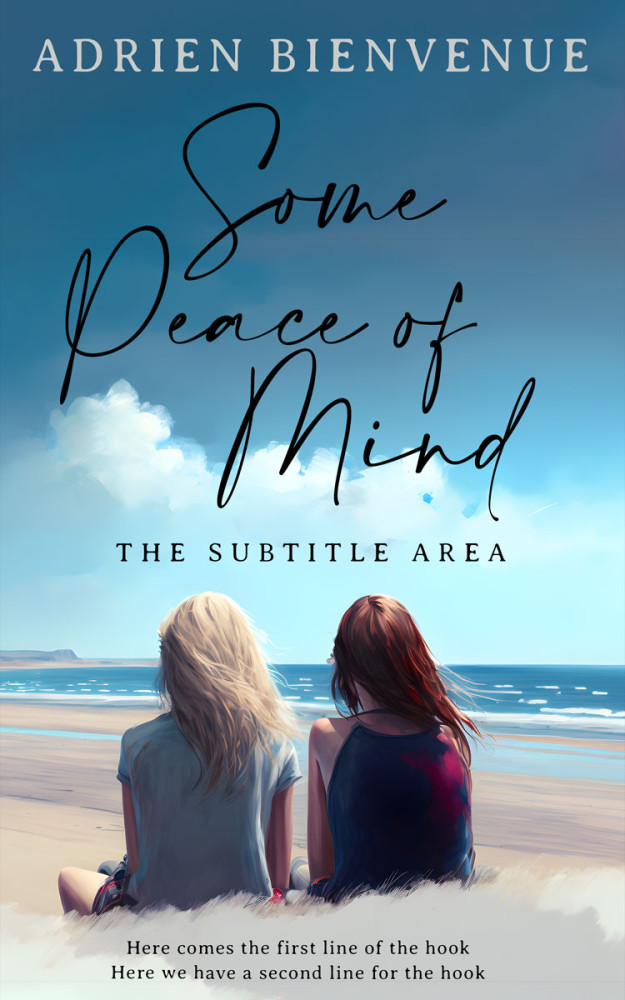 Front view of Ming #26494 - Premade Teen & Young Adult Book Cover | BookCoverZone