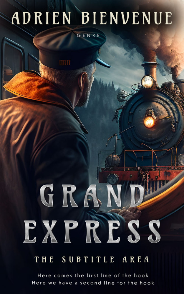 Front view of Cinder #26502 - Premade Travel Book Cover