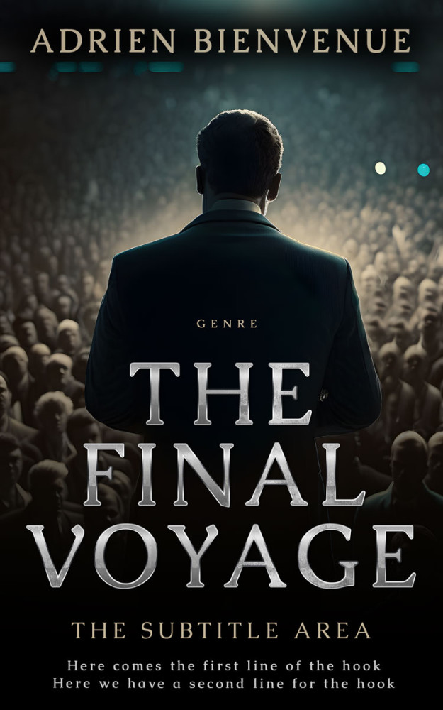 Front view of Woodsmoke #26510 - Premade Mystery & Thriller & Suspense Book Cover