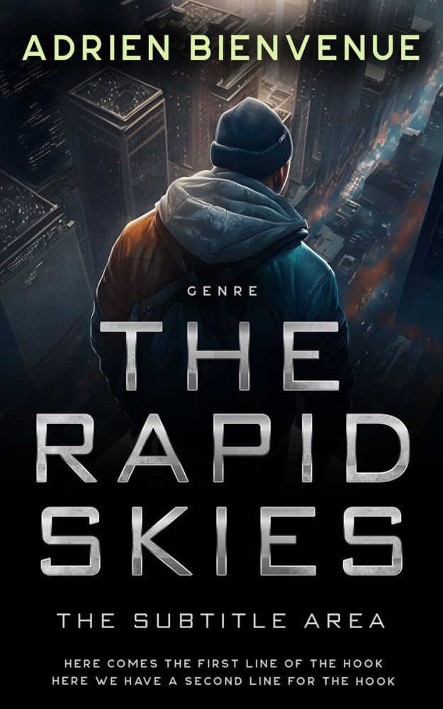 Front view of Bunker #26525 - Premade Mystery & Thriller & Suspense Book Cover