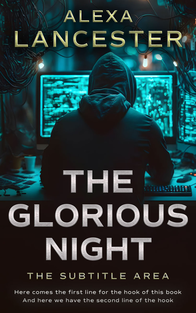 Front view of Bunker #26549 - Premade Mystery & Thriller & Suspense Book Cover