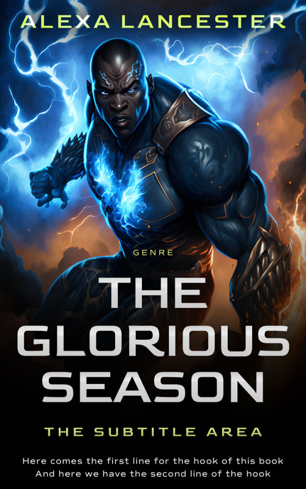 Front view of Tea #26575 - Premade Fantasy Book Cover