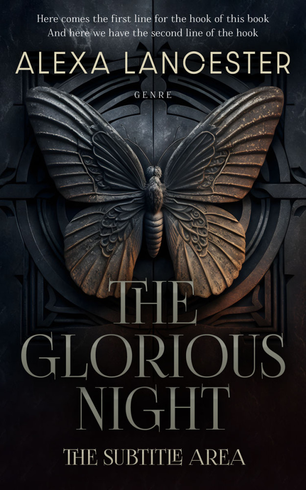 Front view of Woodsmoke #26601 - Premade Horror Book Cover