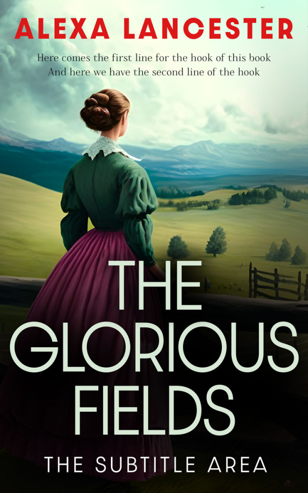 Front view of Tana #26614 - Premade Romance Book Cover