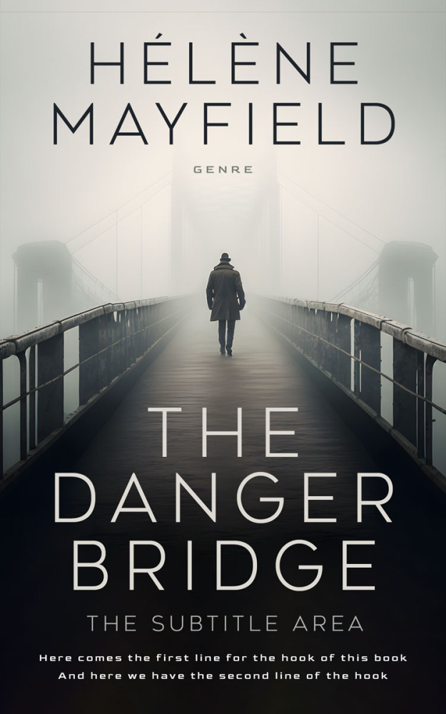 Front view of Westar #26619 - Premade Mystery & Thriller & Suspense Book Cover