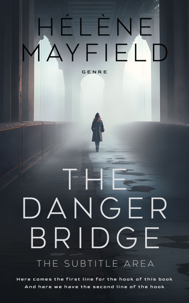 Front view of Outer Space #26621 - Premade Mystery & Thriller & Suspense Book Cover