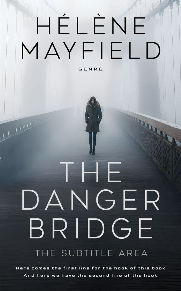 Front view of Iron #26622 - Premade Mystery & Thriller & Suspense Book Cover