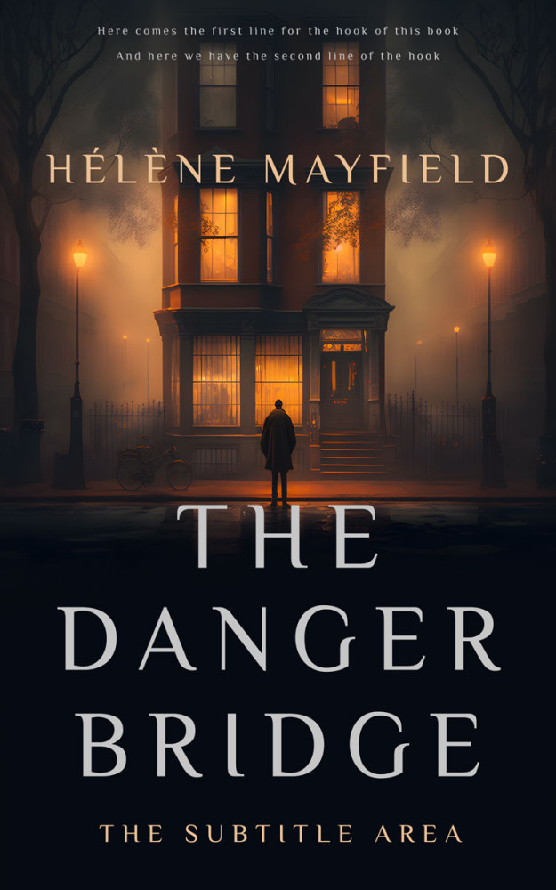 Front view of Shark #26625 - Premade Mystery & Thriller & Suspense Book Cover