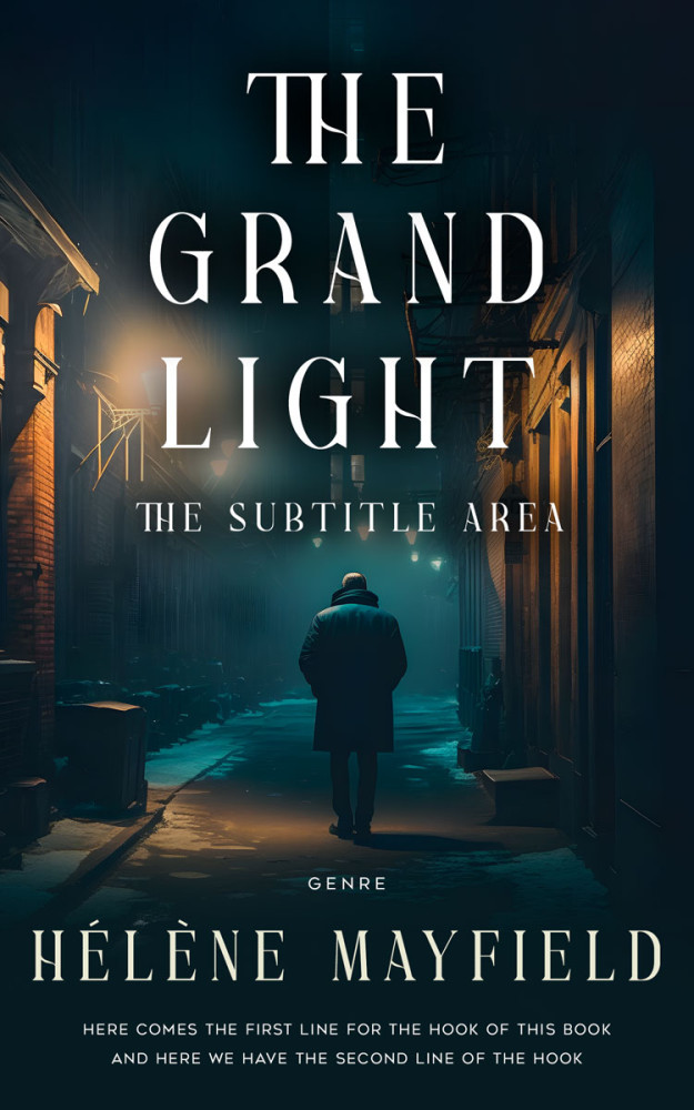 Front view of Gable Green #26636 - Premade Mystery & Thriller & Suspense Book Cover