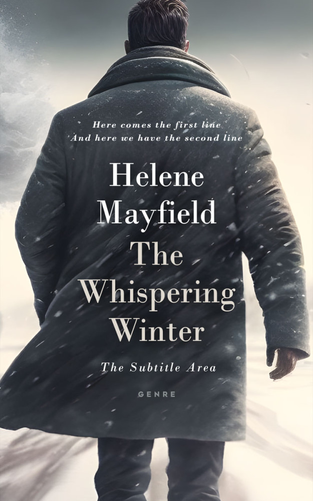 Front view of Satin Linen #26654 - Premade Mystery & Thriller & Suspense Book Cover