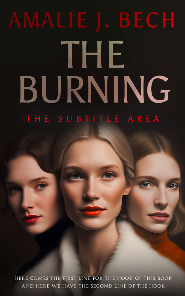 Front view of Brandy Rose #26704 - Premade Historical Book Cover