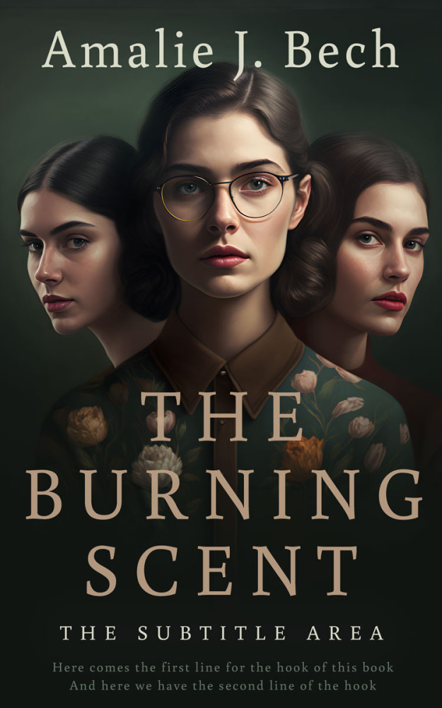 Front view of Heavy Metal #26709 - Premade Historical Book Cover