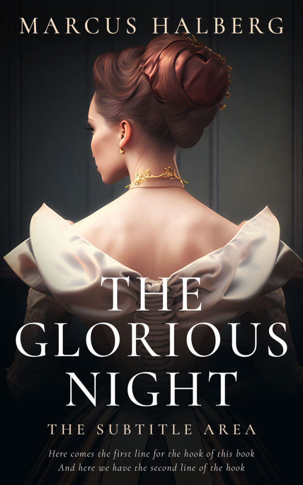 Front view of Cod Gray #26762 - Premade Historical Book Cover