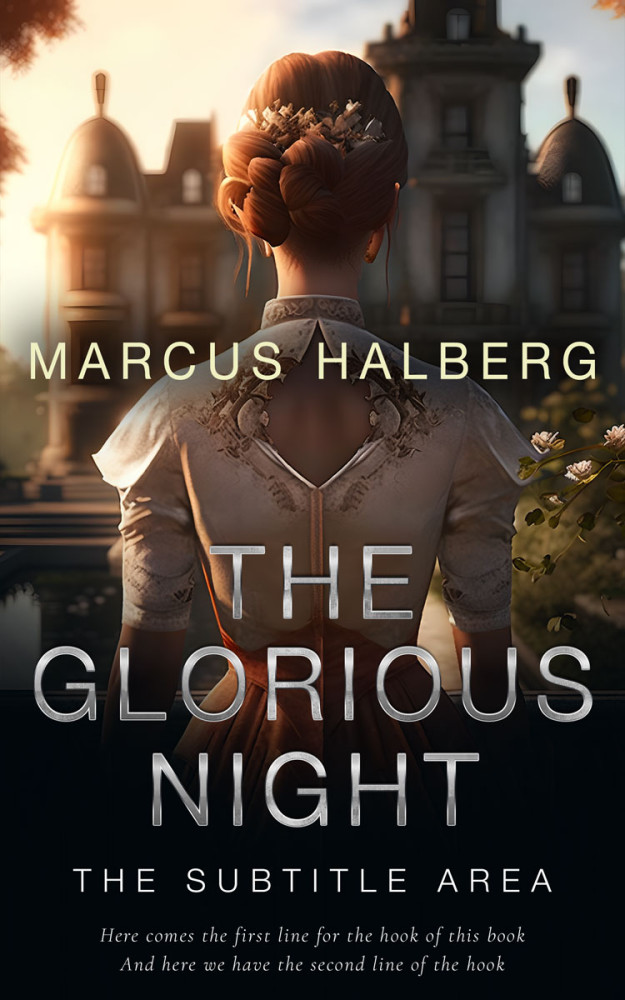 Front view of Cocoa Brown #26767 - Premade Historical Book Cover