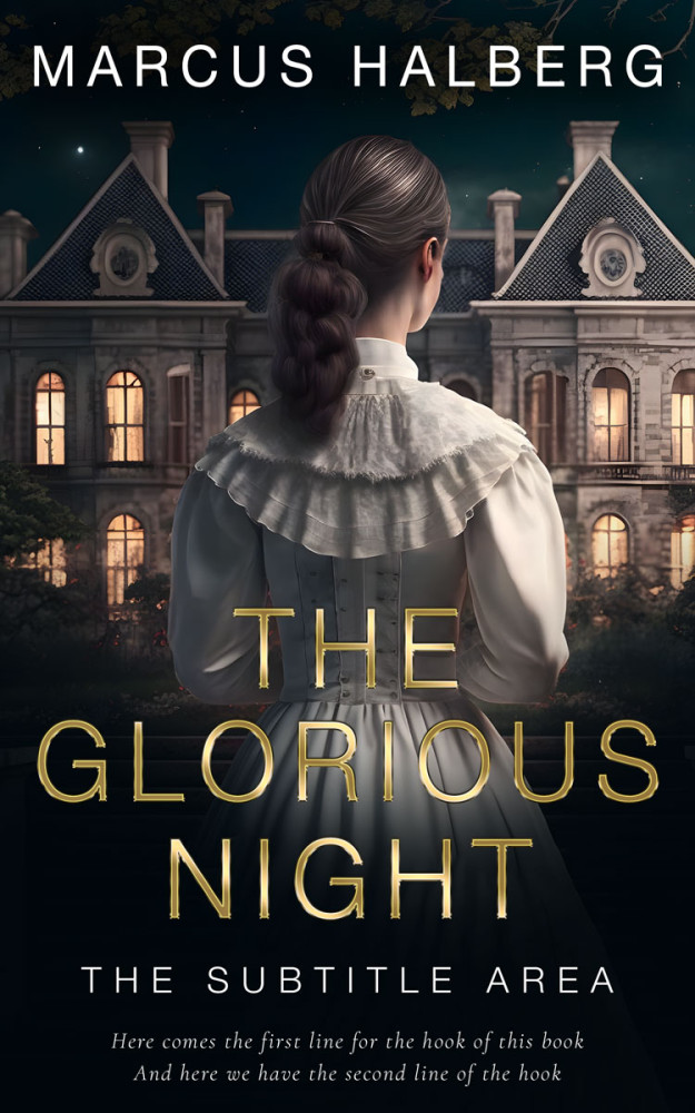 Front view of Woodsmoke #26768 - Premade Historical Book Cover