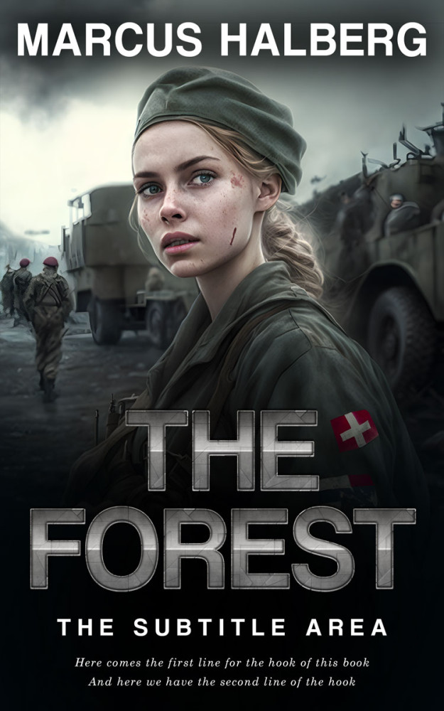 Front view of Shark #26775 - Premade Apocalyptica Book Cover