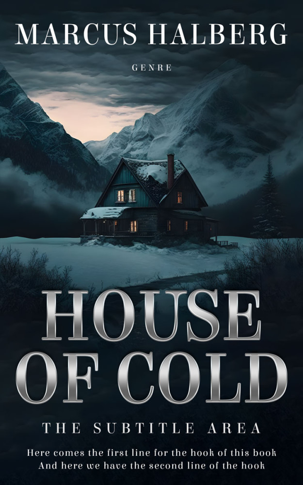 Front view of Mirage #26789 - Premade Mystery & Thriller & Suspense Book Cover