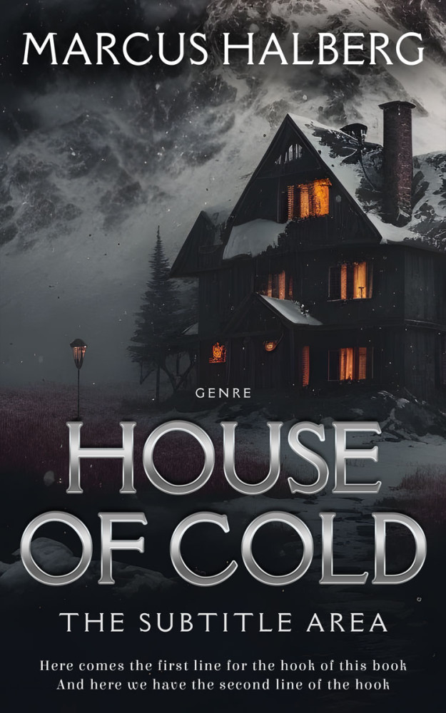 Front view of Shark #26790 - Premade Mystery & Thriller & Suspense Book Cover | BookCoverZone