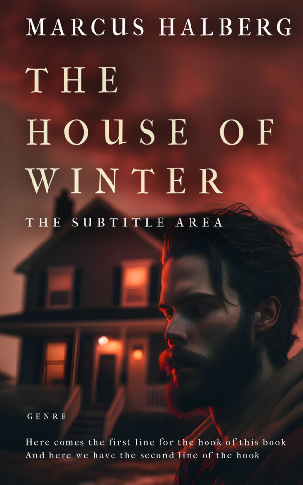 Front view of Cocoa Brown #26823 - Premade Mystery & Thriller & Suspense Book Cover