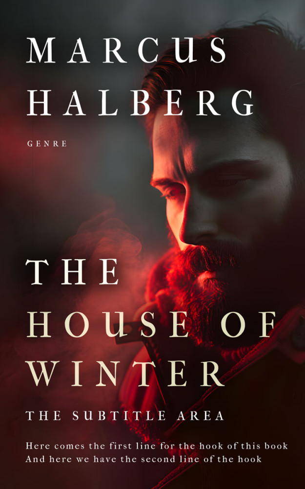 Front view of Cocoa Brown #26824 - Premade Mystery & Thriller & Suspense Book Cover