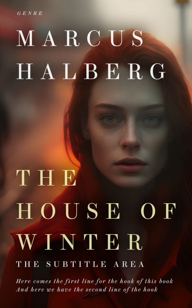 Front view of Eclipse #26829 - Premade Mystery & Thriller & Suspense Book Cover | BookCoverZone