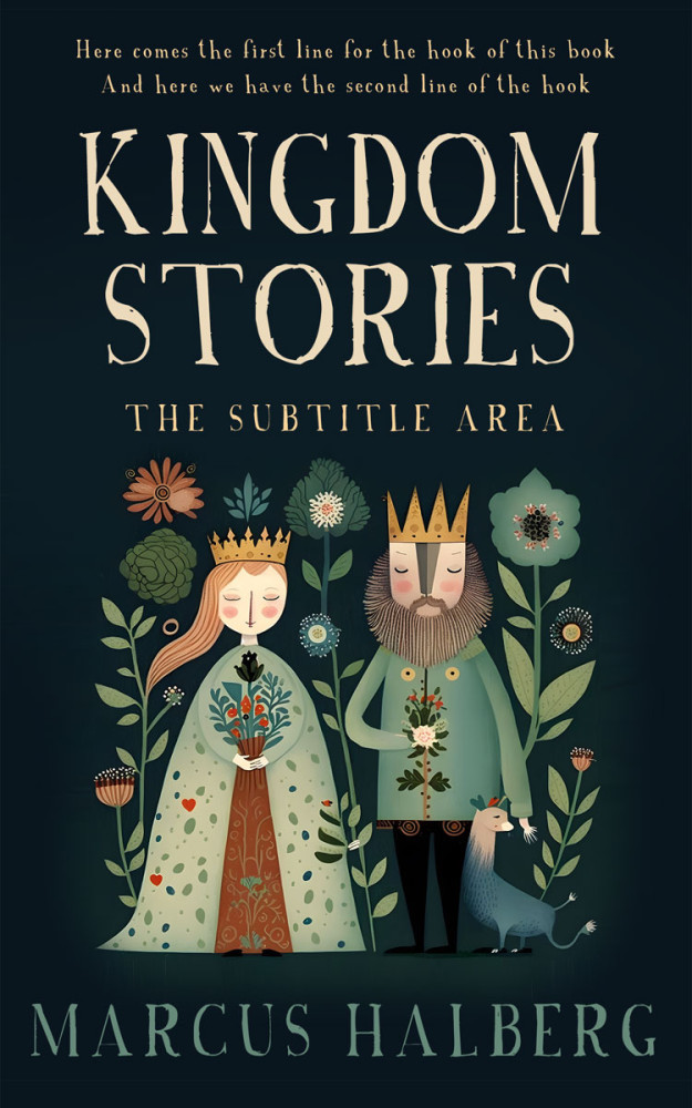 Front view of Aztec #26864 - Premade Royal Romance Book Cover