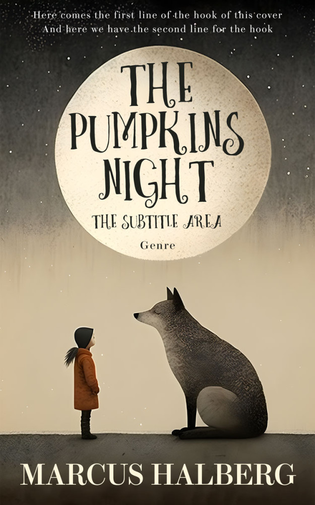 Front view of Rangitoto #26876 - Premade Fantasy Book Cover