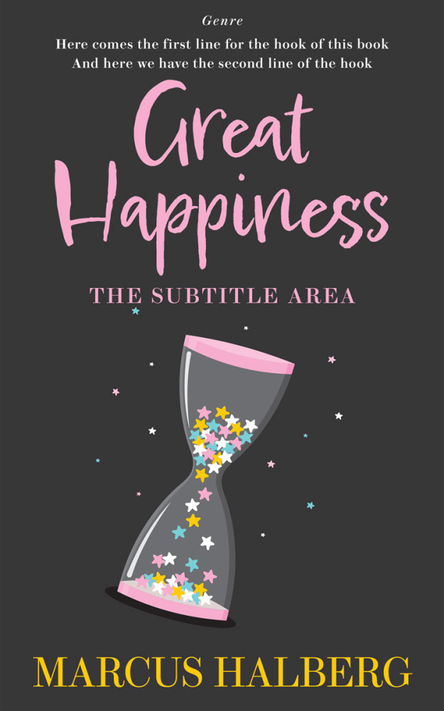 Front view of Mine Shaft #26881 - Premade Abstract Book Cover