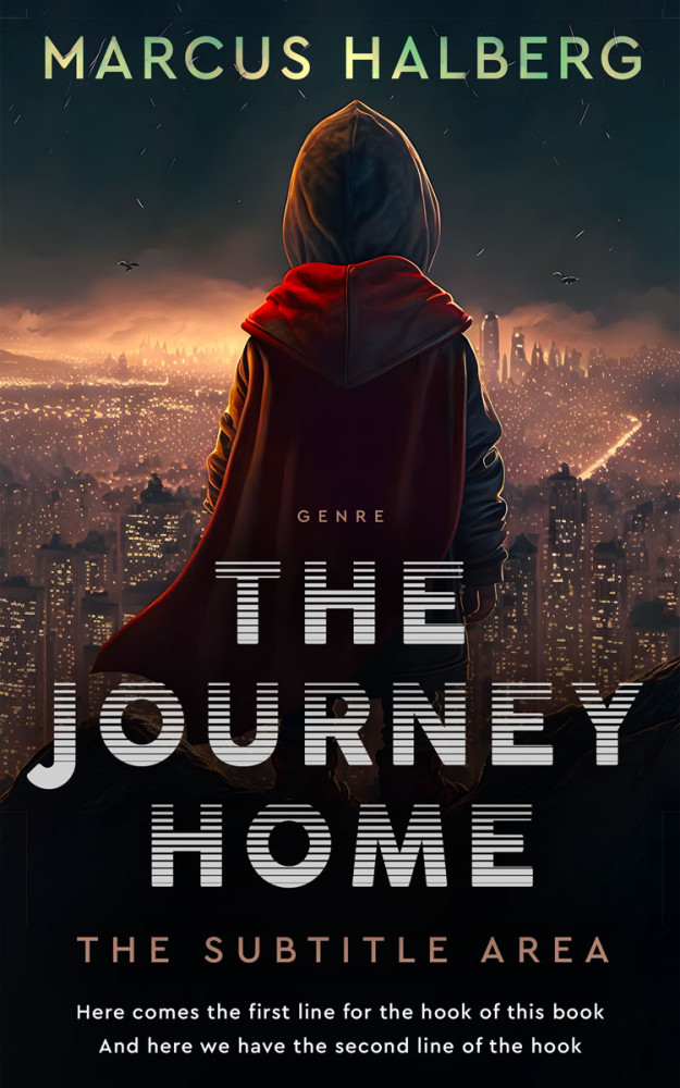 Front view of Woodsmoke #26943 - Premade Fantasy Book Cover