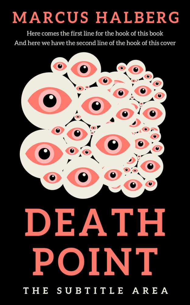 Front view of Mandys Pink #26963 - Premade Mystery & Thriller & Suspense Book Cover