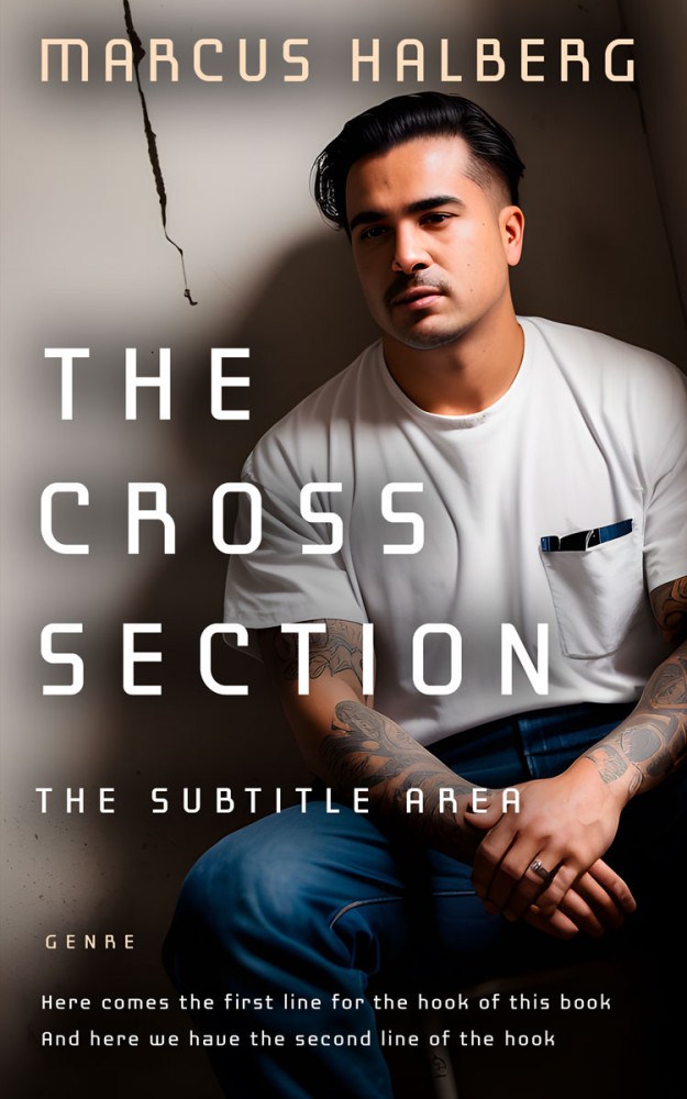 Front view of Cold Turkey #27004 - Premade Mystery & Thriller & Suspense Book Cover