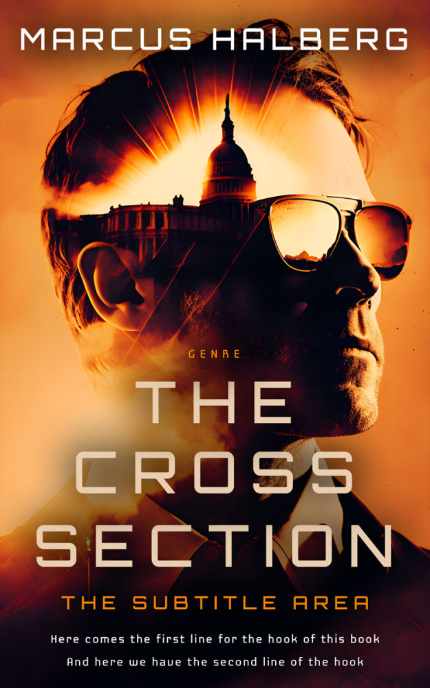 Front view of Gondola #27016 - Premade Mystery & Thriller & Suspense Book Cover