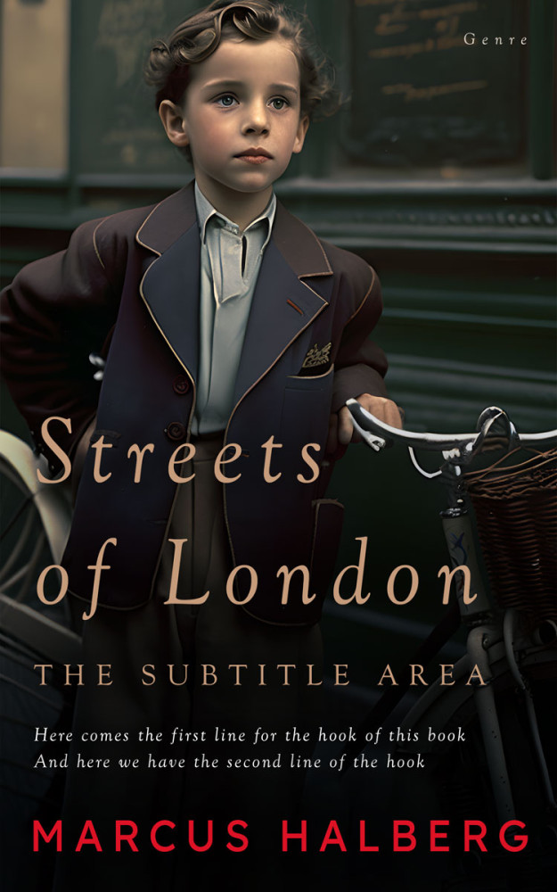 Front view of Heavy Metal #27079 - Premade Historical Book Cover