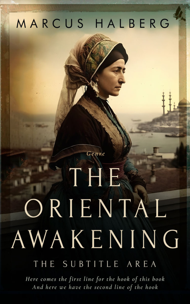 Front view of Pavlova #27113 - Premade Historical Book Cover