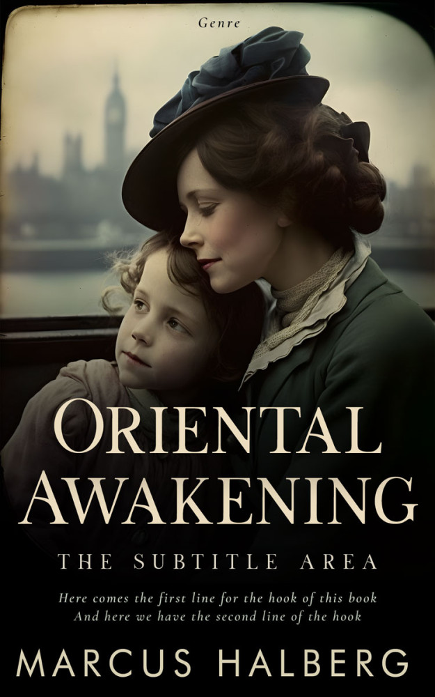 Front view of Coral Reef #27114 - Premade Historical Book Cover