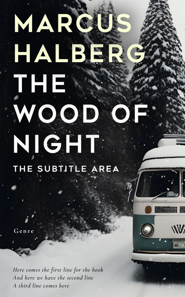 Front view of Shark #27143 - Premade Mystery & Thriller & Suspense Book Cover