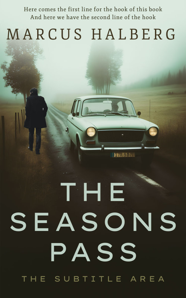 Front view of Tasman #27152 - Premade Mystery & Thriller & Suspense Book Cover