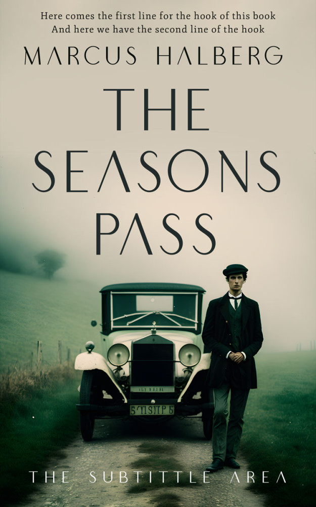 Front view of Celtic #27156 - Premade Mystery & Thriller & Suspense Book Cover