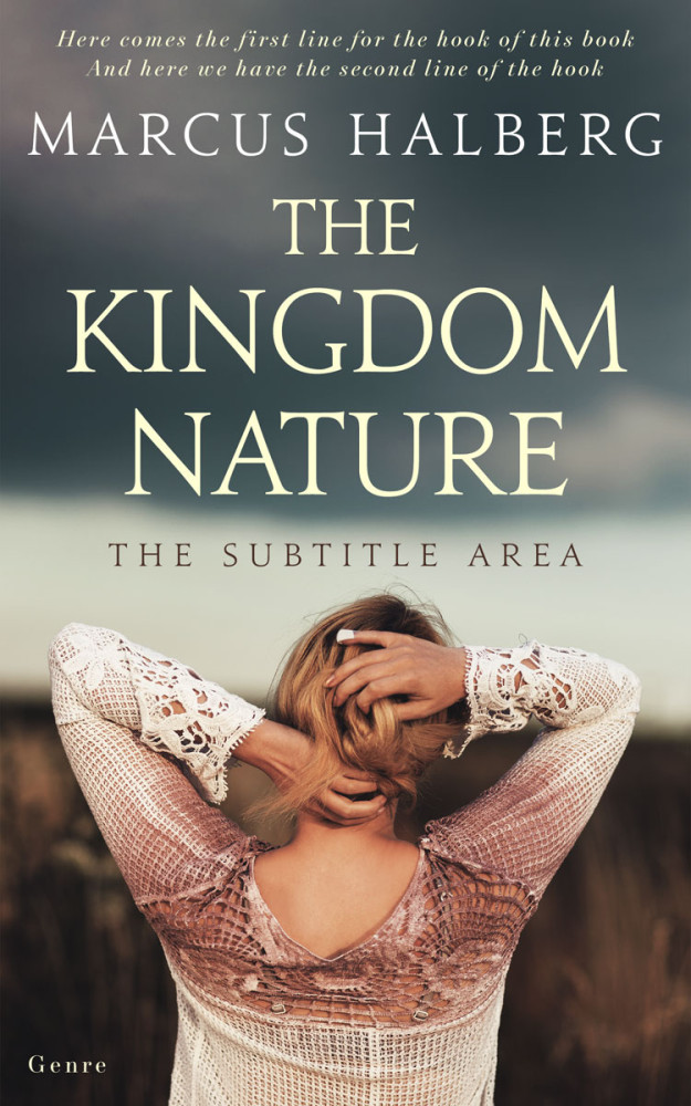 Front view of Cape Cod #27161 - Premade Literary Fiction Book Cover