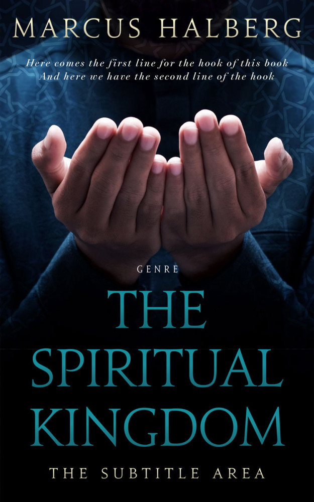 Front view of Cinder #27184 - Premade Religion & Spirituality Book Cover