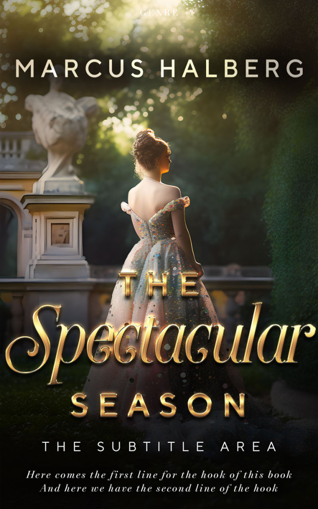 Front view of Rangitoto #27200 - Premade Fantasy Book Cover