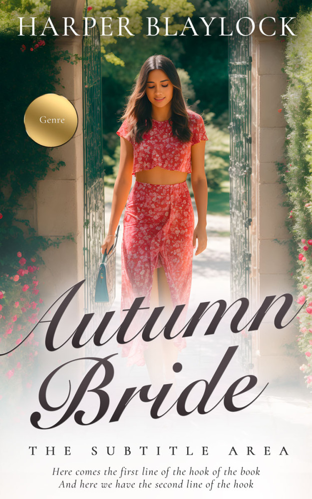 Front view of Wafer #27238 - Premade Romance Book Cover