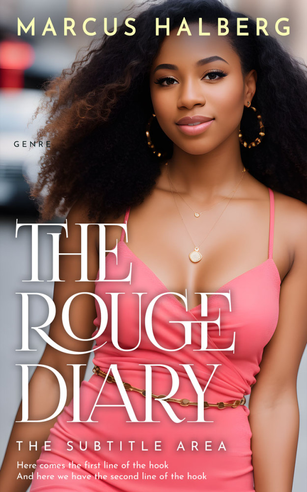 Front view of Contessa #27252 - Premade Romance Book Cover