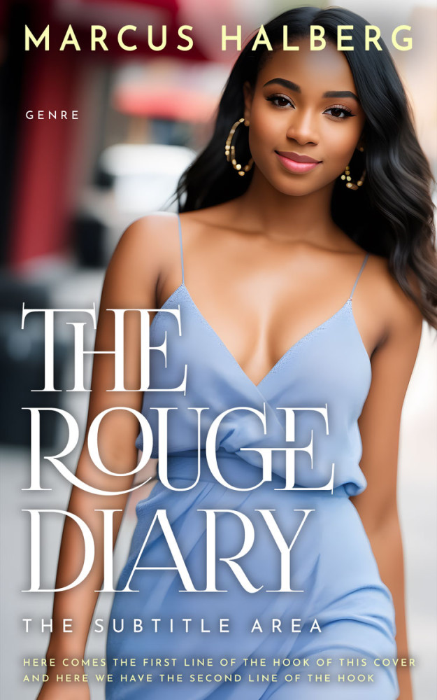 Front view of Silk #27253 - Premade Chick Lit Book Cover