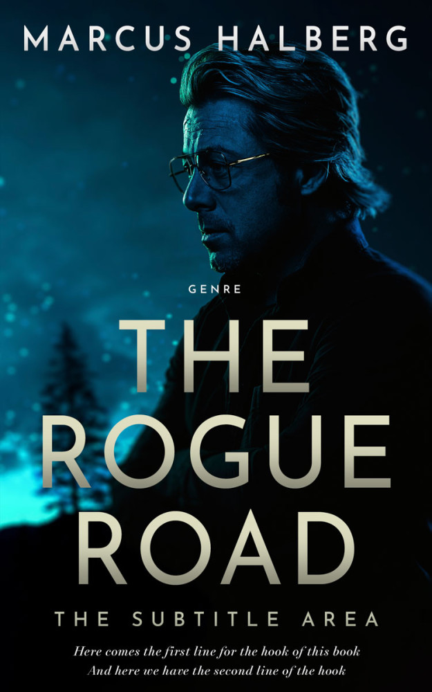 Front view of Black Pearl #27256 - Premade Mystery & Thriller & Suspense Book Cover